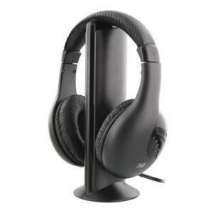 Cuffia TV RF Wireless Nera